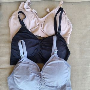 3 Motherhood maternity/Nursing Bras